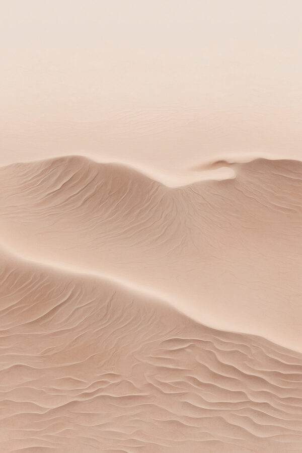 Sand dunes with waves Sand dunes with waves