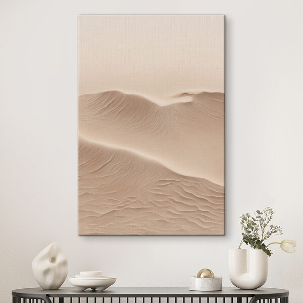 Sand dunes with waves Sand dunes with waves