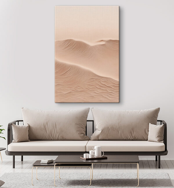 Sand dunes with waves Sand dunes with waves