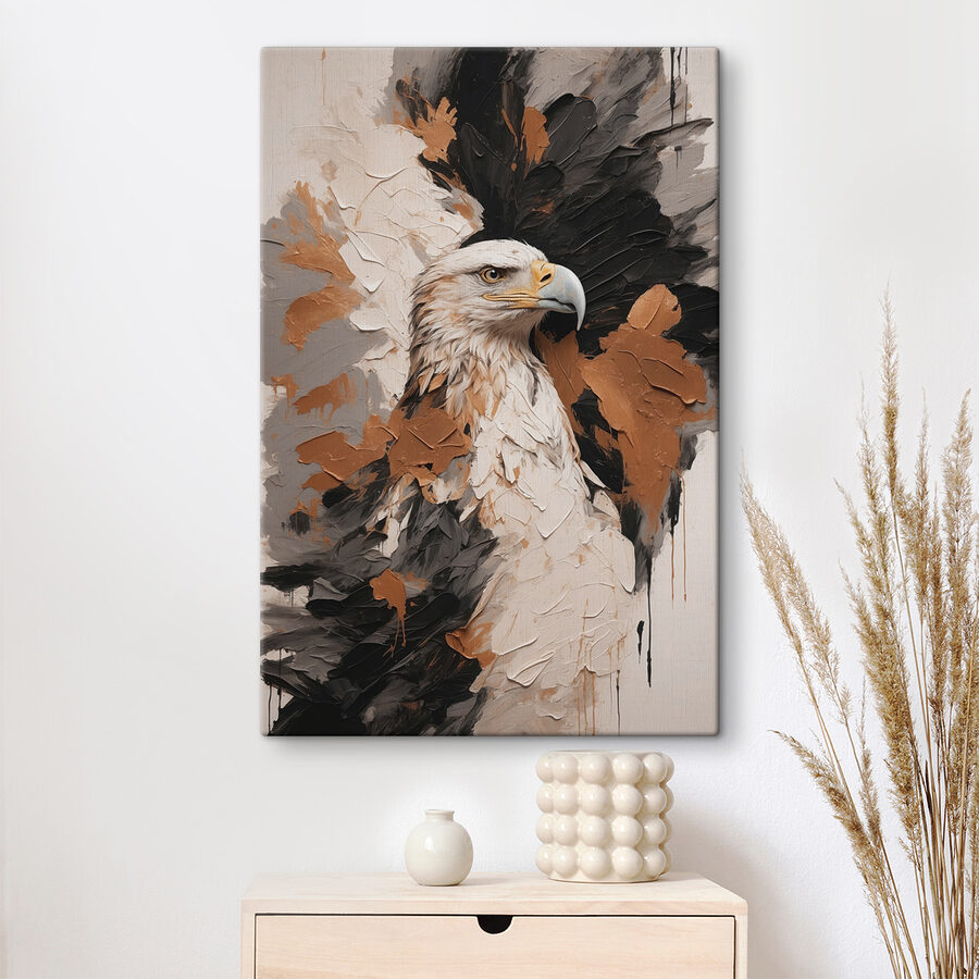 Schilderij van een adelaar
