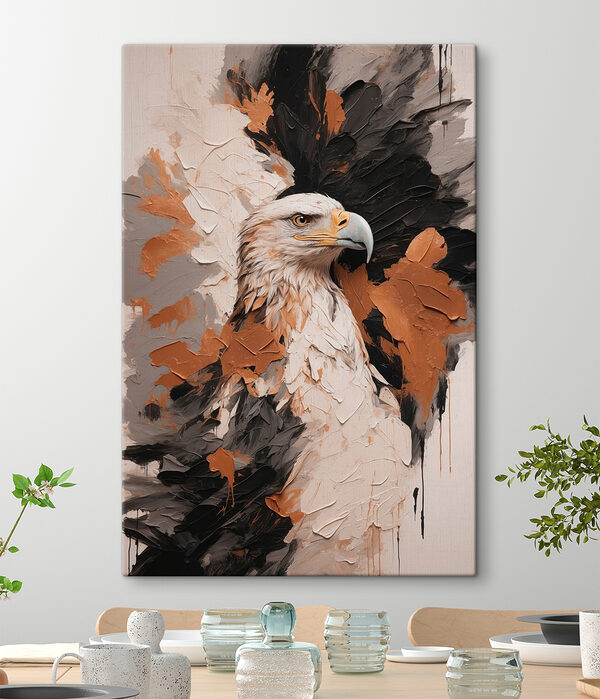Schilderij van een adelaar Schilderij van een adelaar