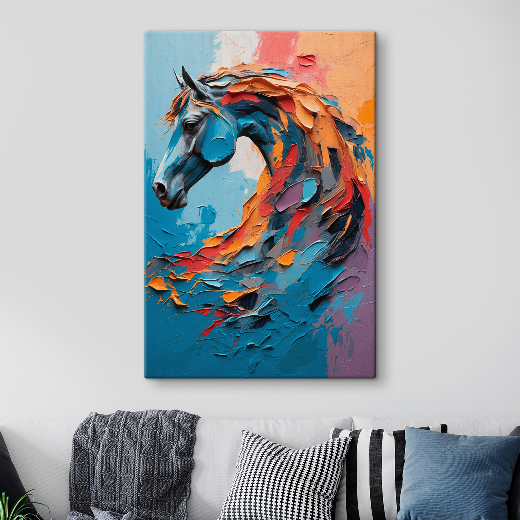 Painting of a horse Painting of a horse