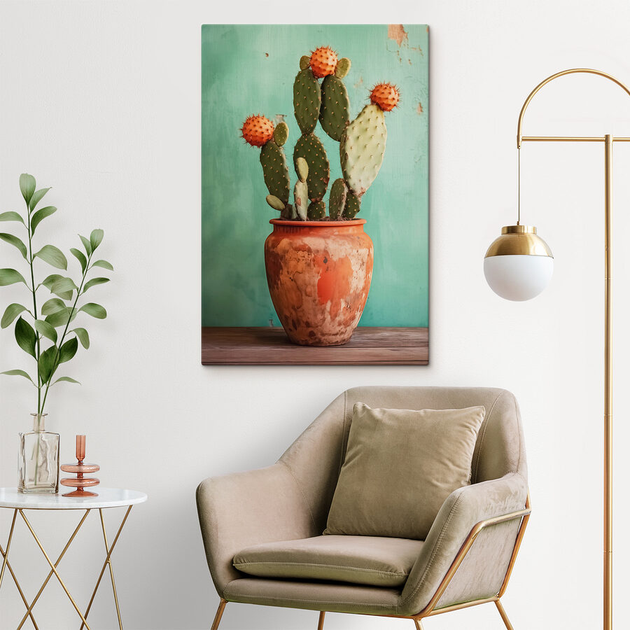 Cactus in een pot