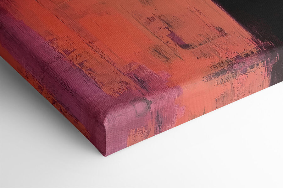 Schilderij van een vrouw zittend aan een tafel