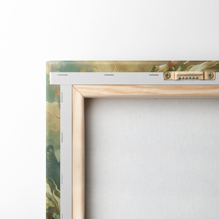 Canvas Schilderijen Schilderij van een draak - Afbeelding 5