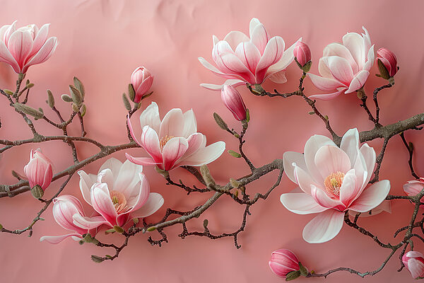 Tak met bloemen erop Tak met bloemen erop