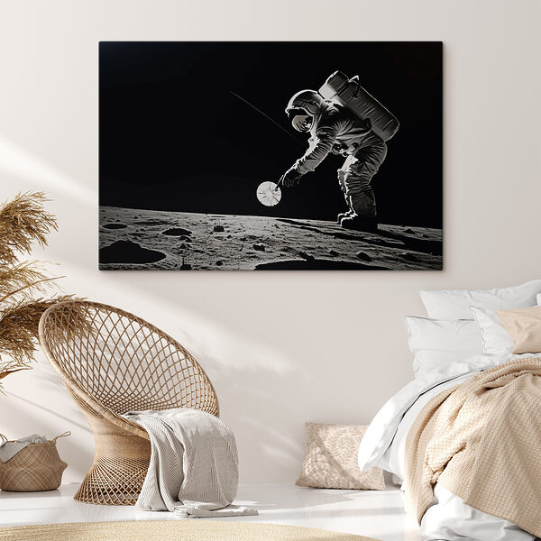 Astronaut op de maan Astronaut op de maan