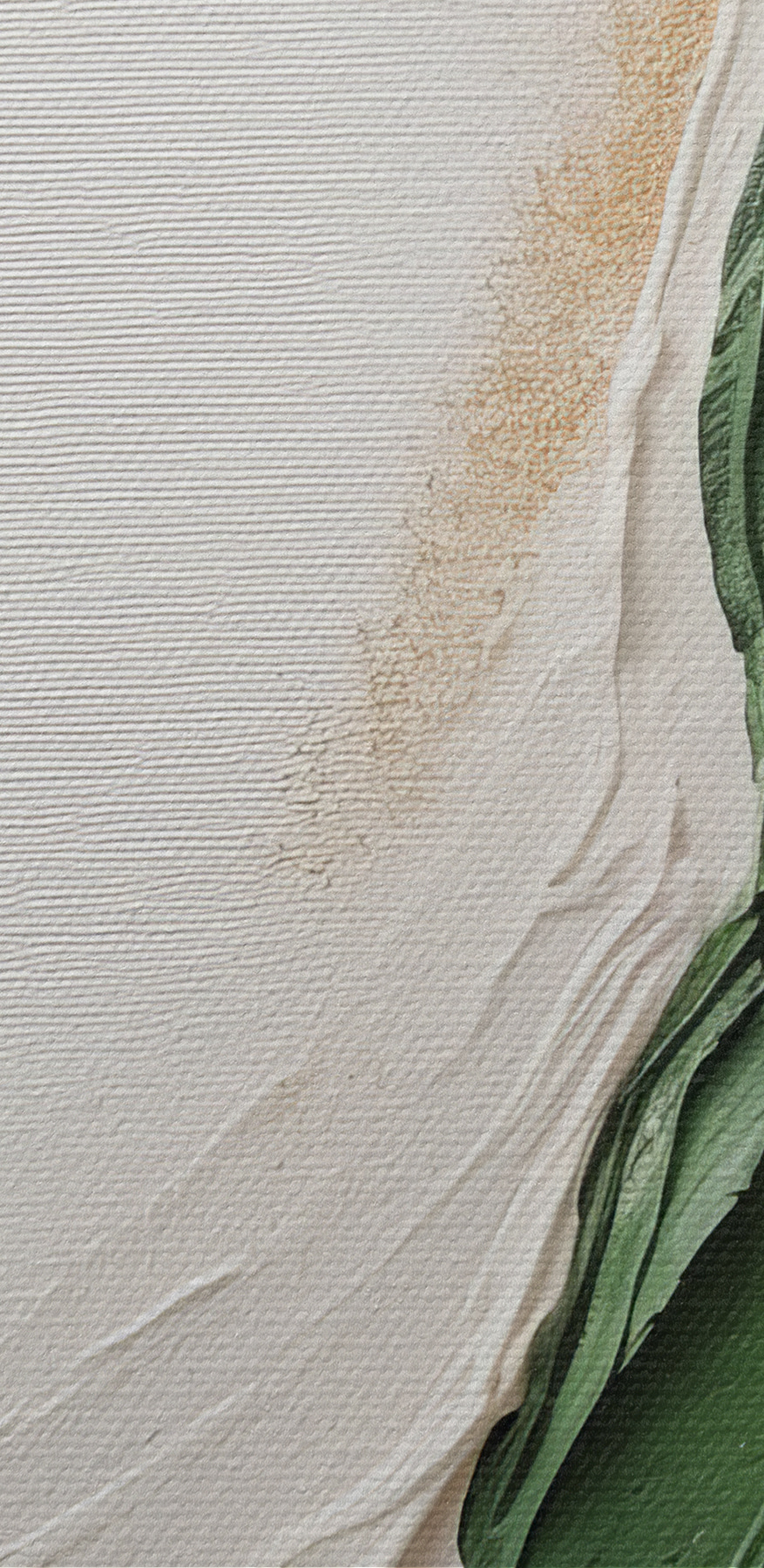Close-up van een schilderij