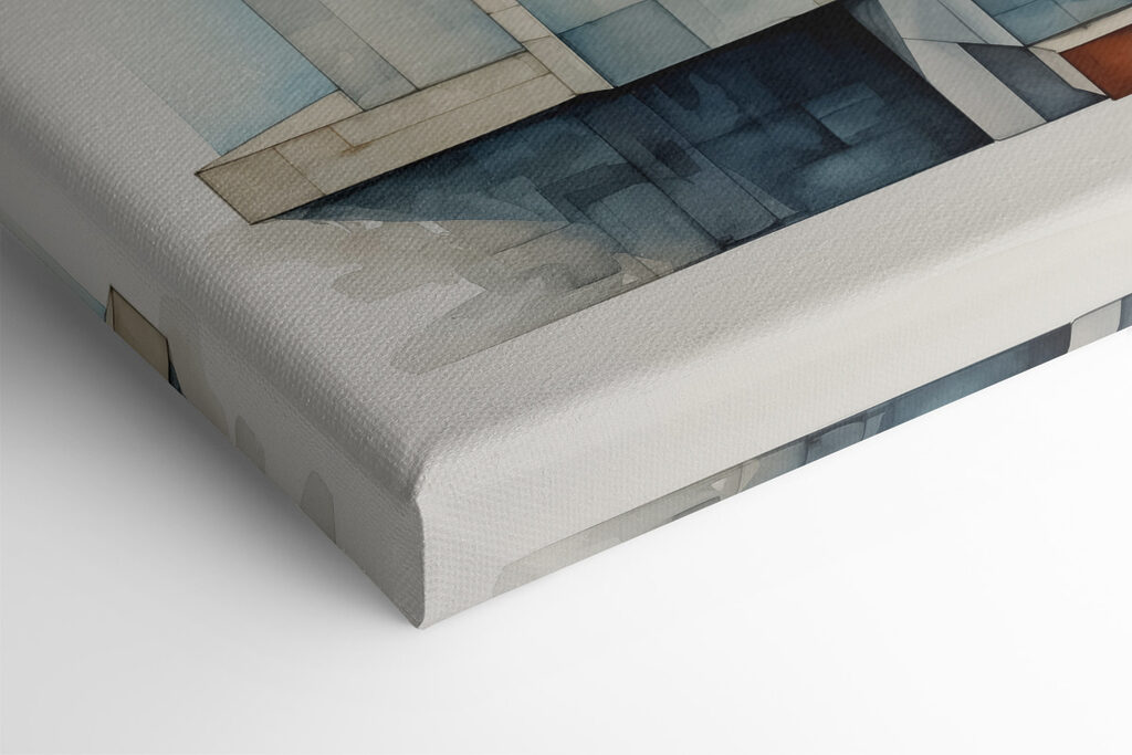 Watercolor of a staircase