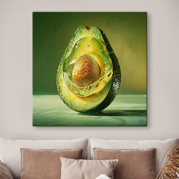 Avocado doormidden gesneden Avocado doormidden gesneden