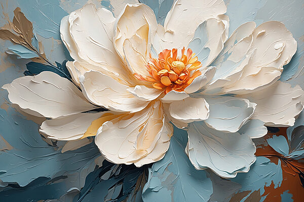 Close-up van een bloem Close-up van een bloem