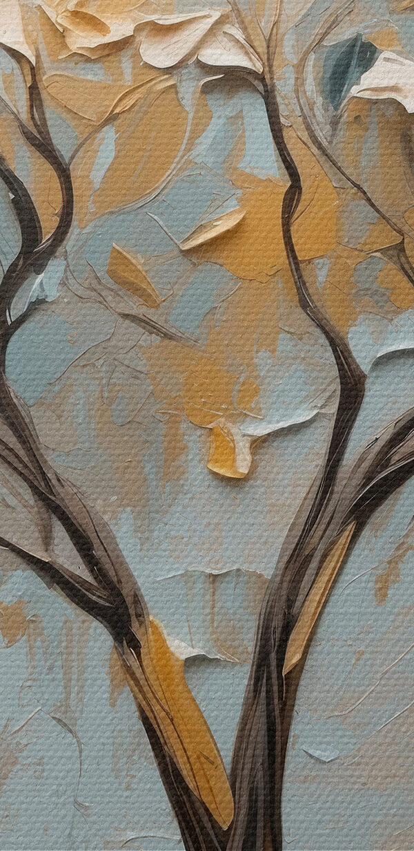 Schilderij van een boom Schilderij van een boom