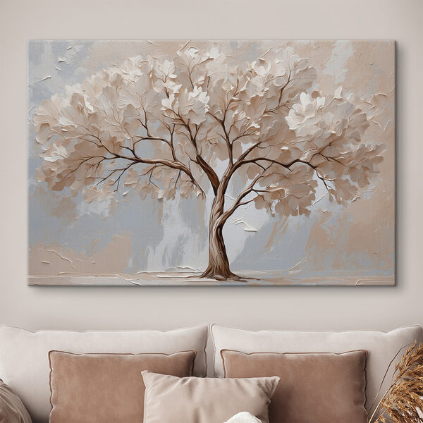 Schilderij van een boom Schilderij van een boom