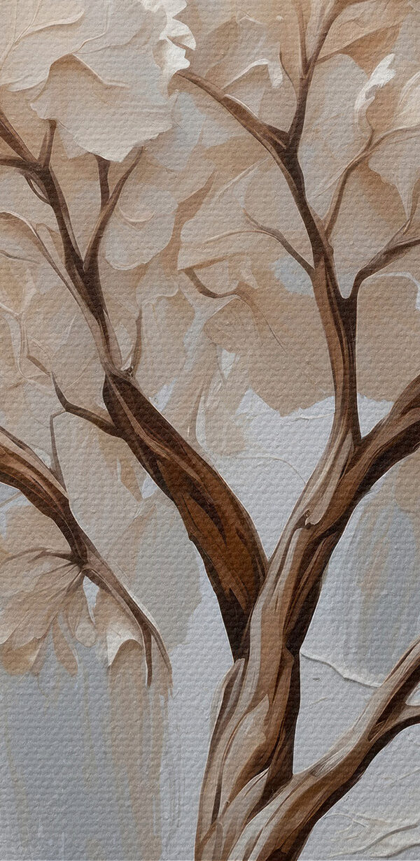 Schilderij van een boom Schilderij van een boom