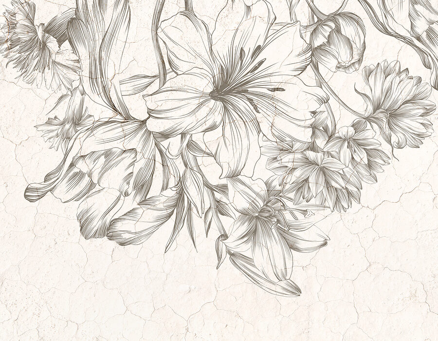 Fotobehang Close-up van bloemen - Afbeelding 6