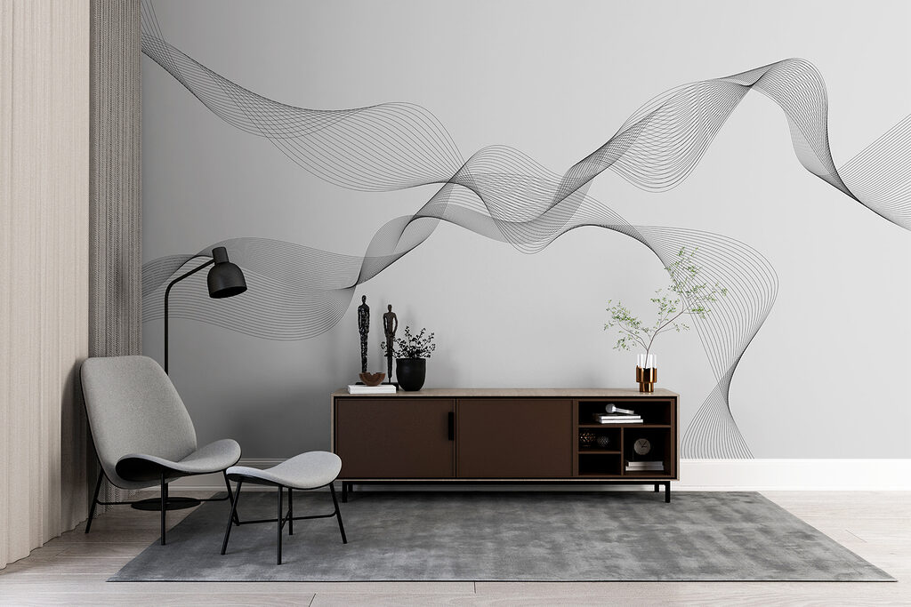 Black and white lines