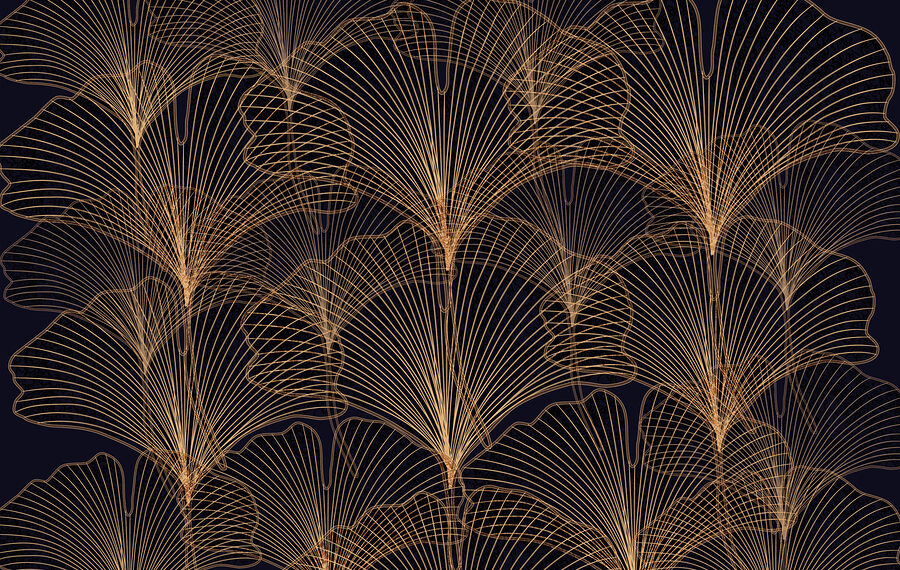 Glinsterende elegantie in abstracte lijnen Glinsterende elegantie in abstracte lijnen