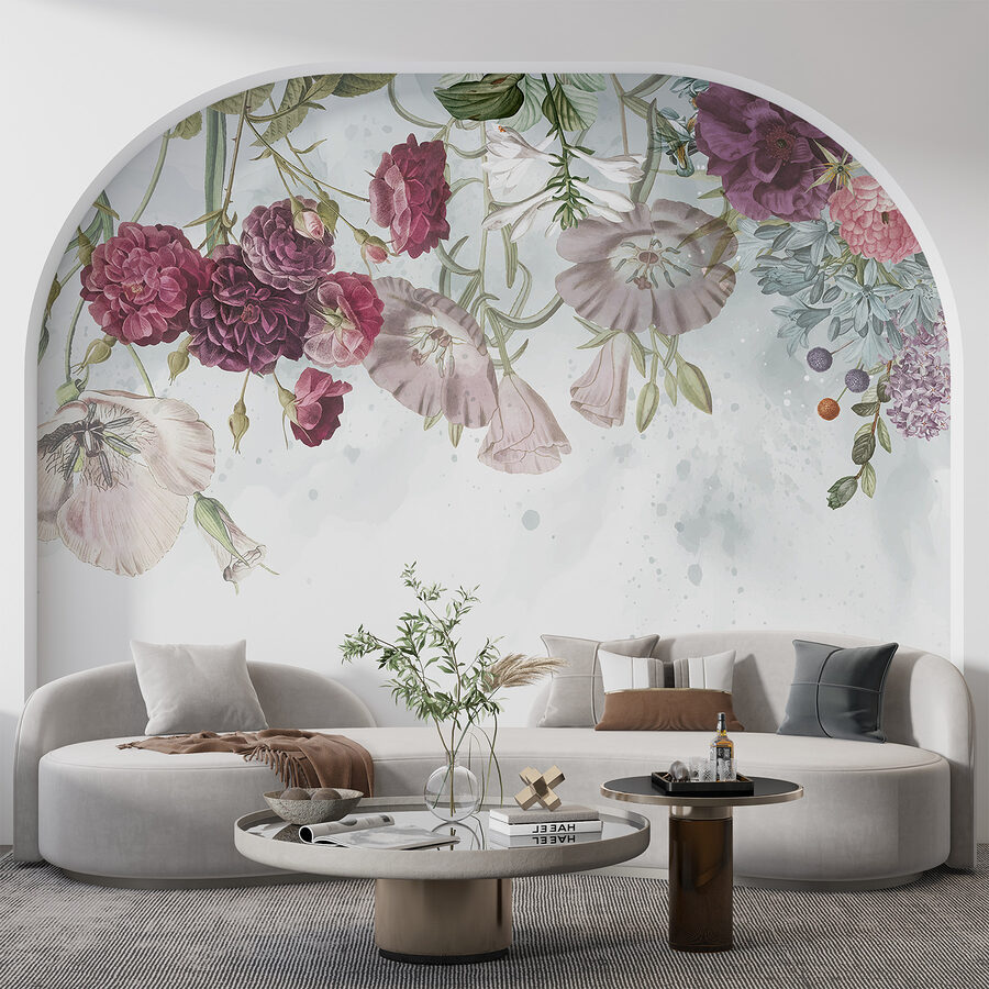 Fotobehang Close-up van bloemen - Afbeelding 4