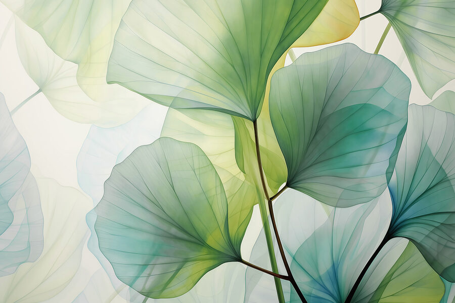 Close-up van een plant