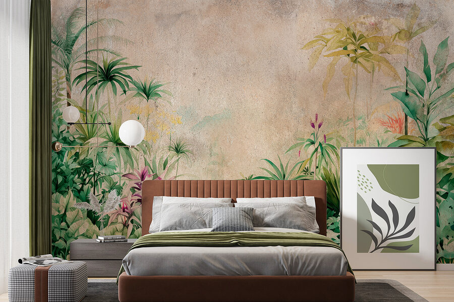Planten en bloemen schilderen