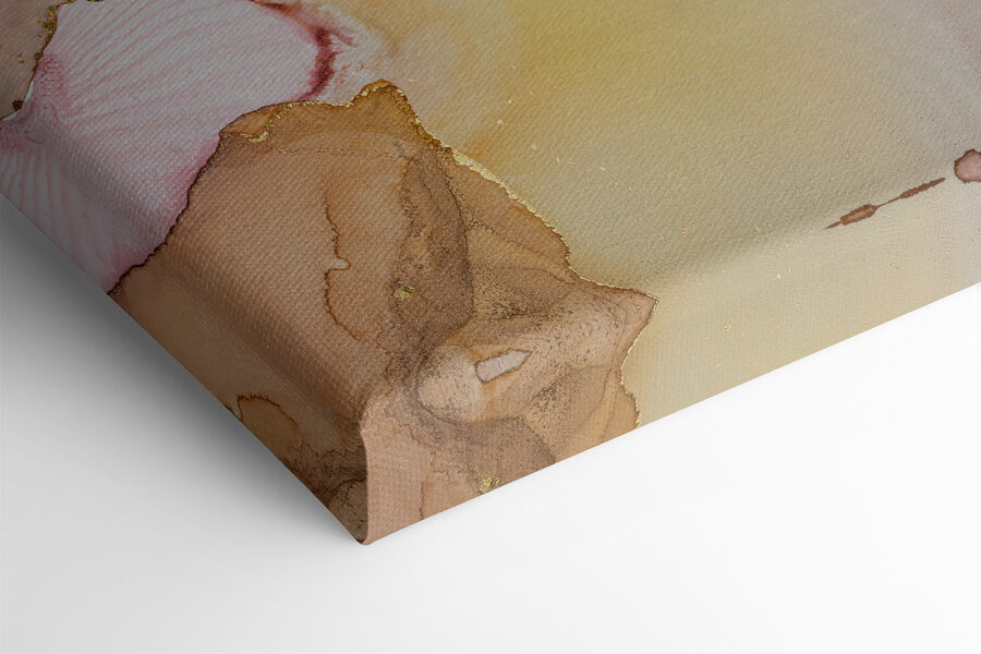 Close-up van een schilderij Close-up van een schilderij
