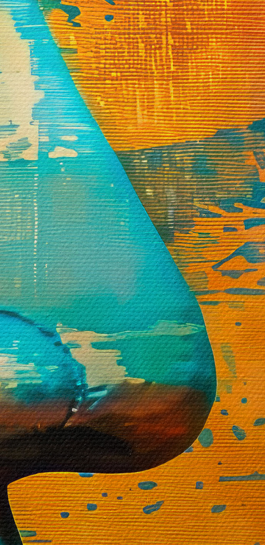 Close-up van een gezicht