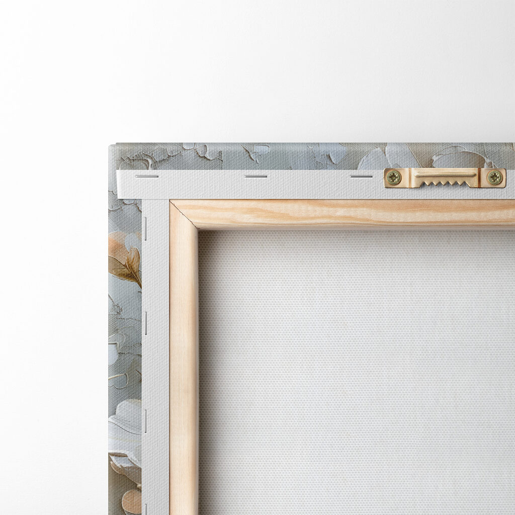 Painting of white flowers