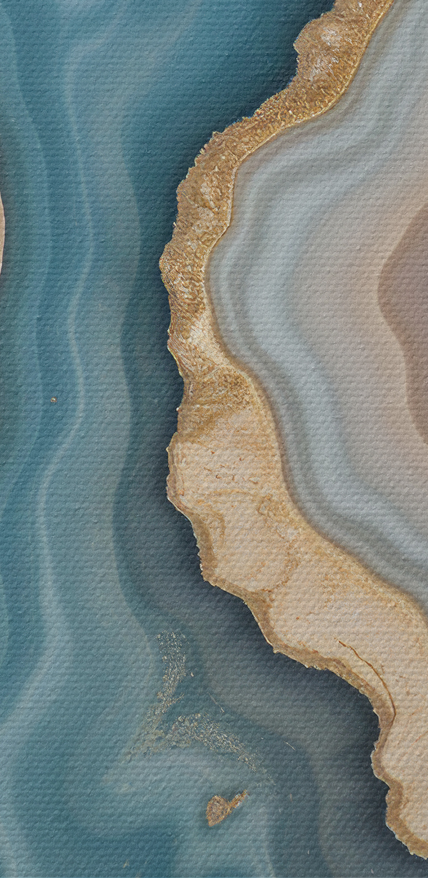 Close-up van een gemarmerd oppervlak