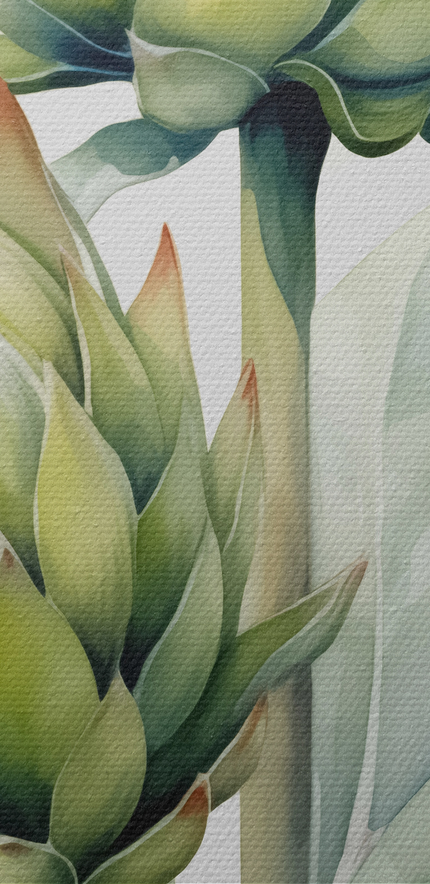 Close-up van een plant
