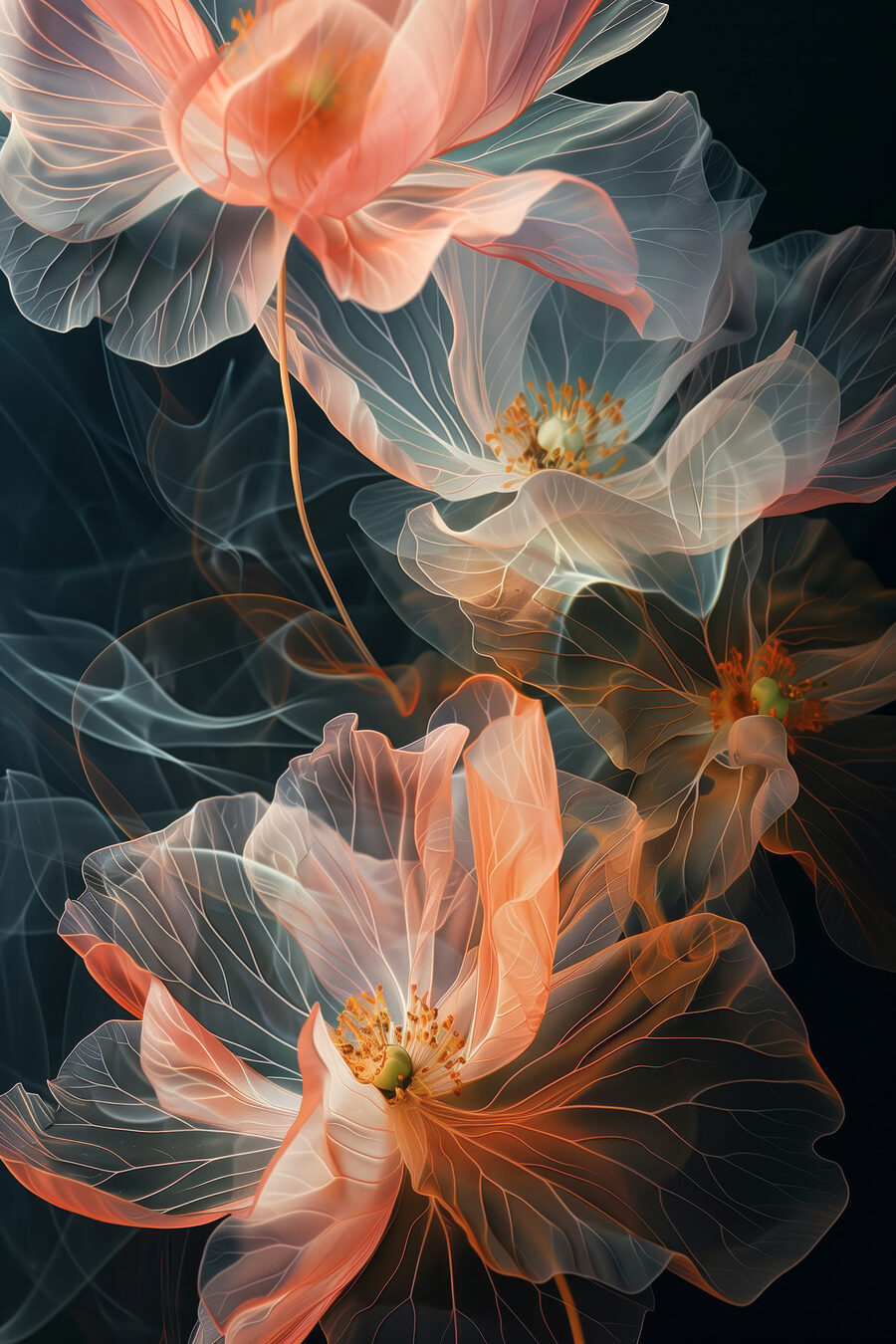 Close-up van bloemen Close-up van bloemen