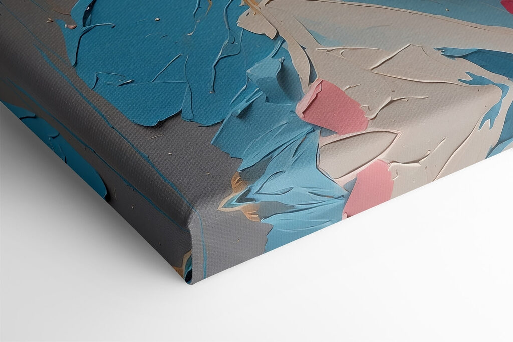 Face covered in flowers