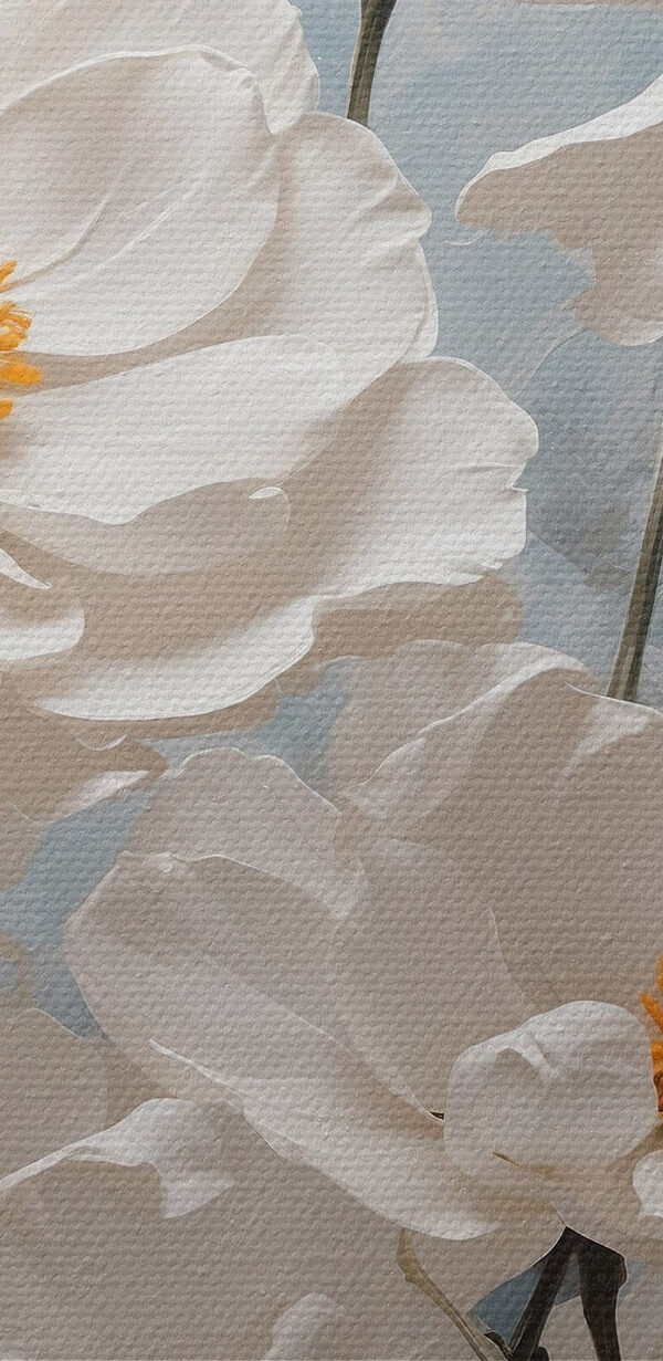 Groep witte bloemen Groep witte bloemen