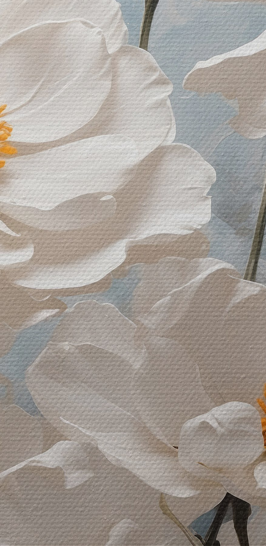 Groep witte bloemen