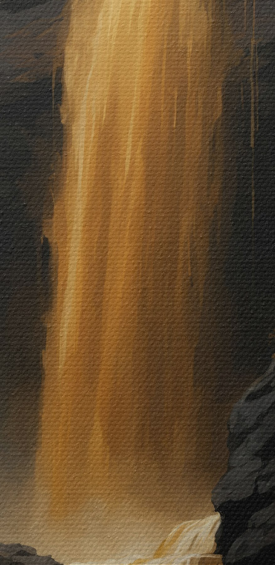 Waterval in een rotsachtig gebied