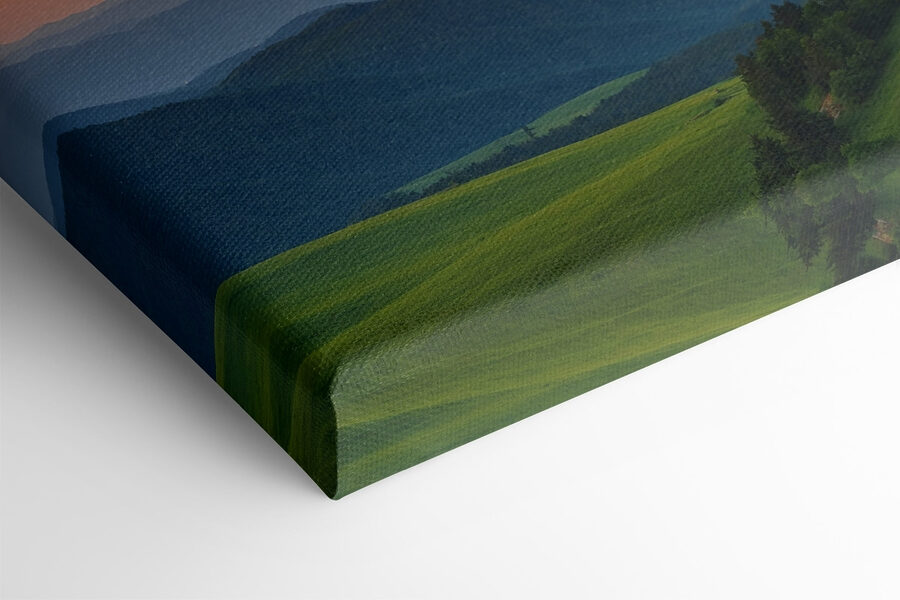 Berg in de verte