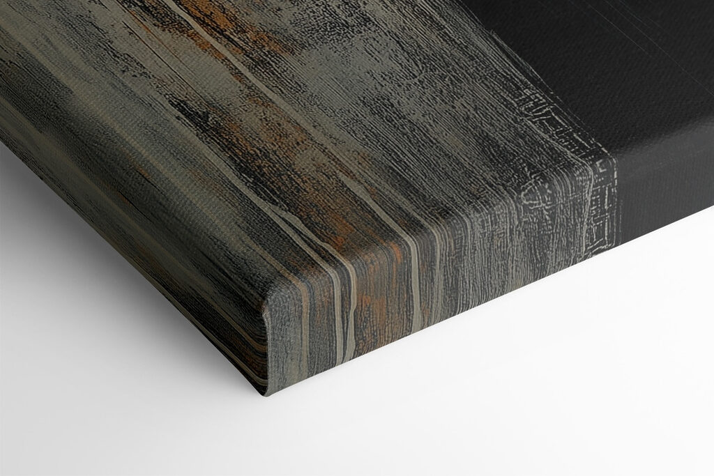 Black cat with orange eyes