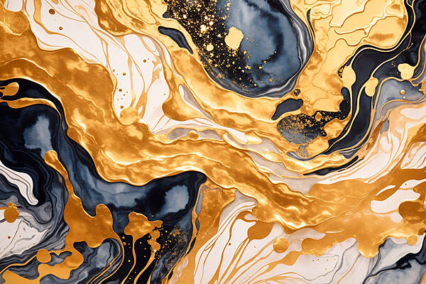 Close-up van een schilderij Close-up van een schilderij
