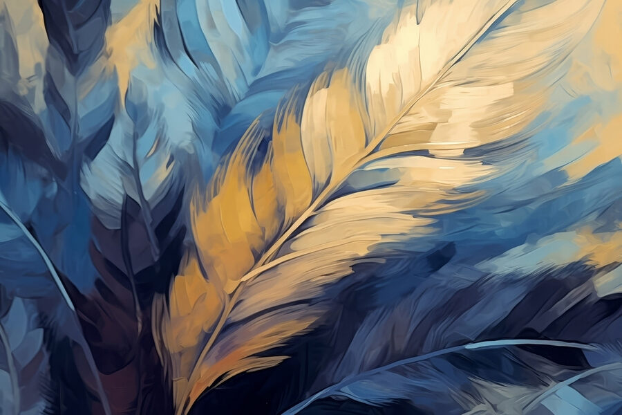 Close-up van veren