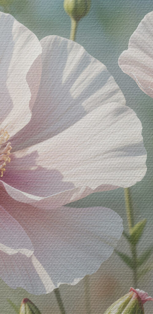 Group of white flowers Group of white flowers