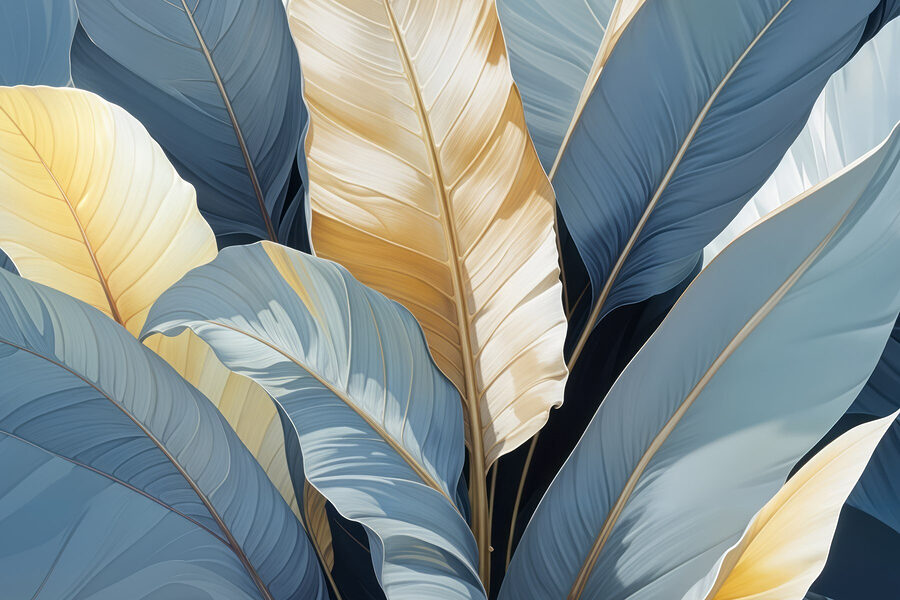 Close-up van een blad