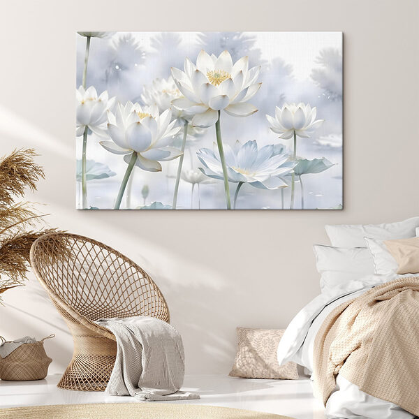 Groep witte bloemen Groep witte bloemen