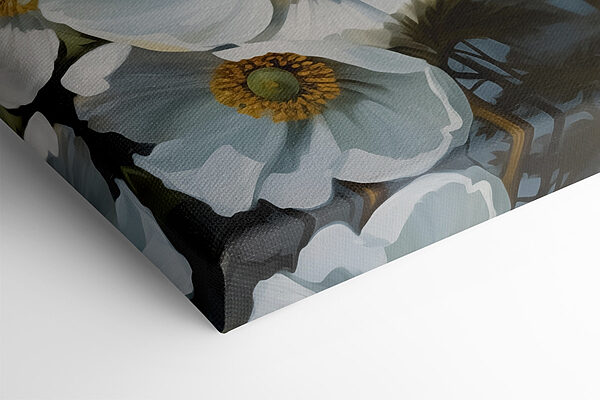 Groep witte bloemen Groep witte bloemen