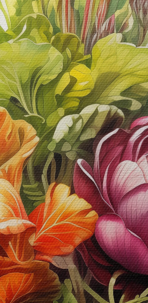 Bouquet of flowers and leaves Bouquet of flowers and leaves