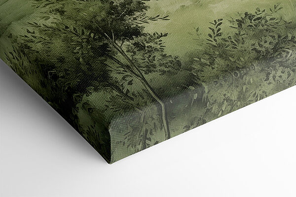 Landschap met bomen en heuvels Landschap met bomen en heuvels