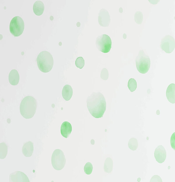 Wit oppervlak met groene stippen Wit oppervlak met groene stippen