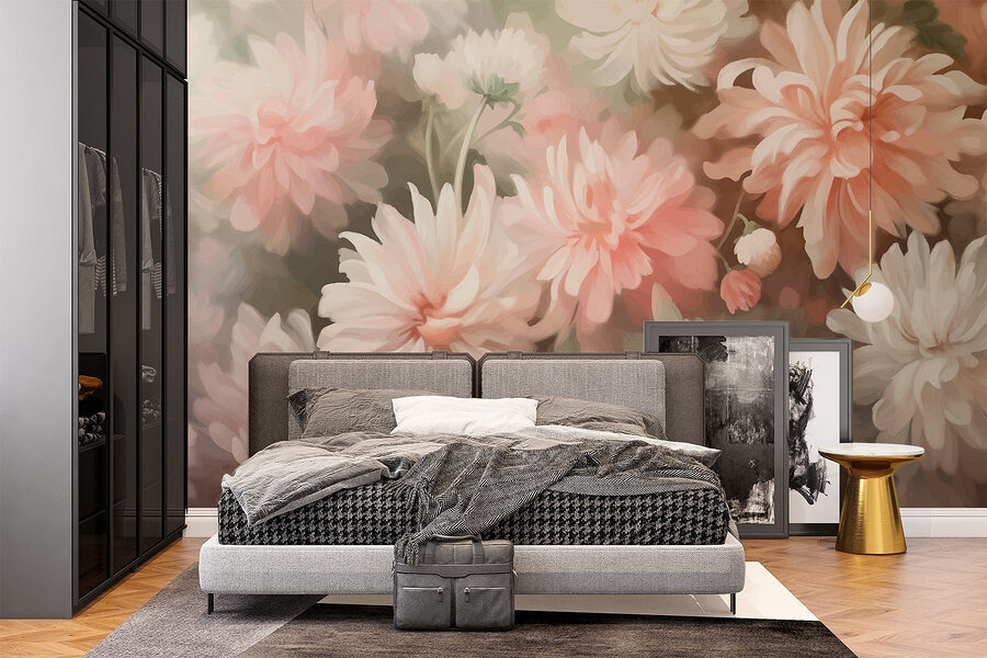Fotobehang Close-up van bloemen - Afbeelding 2