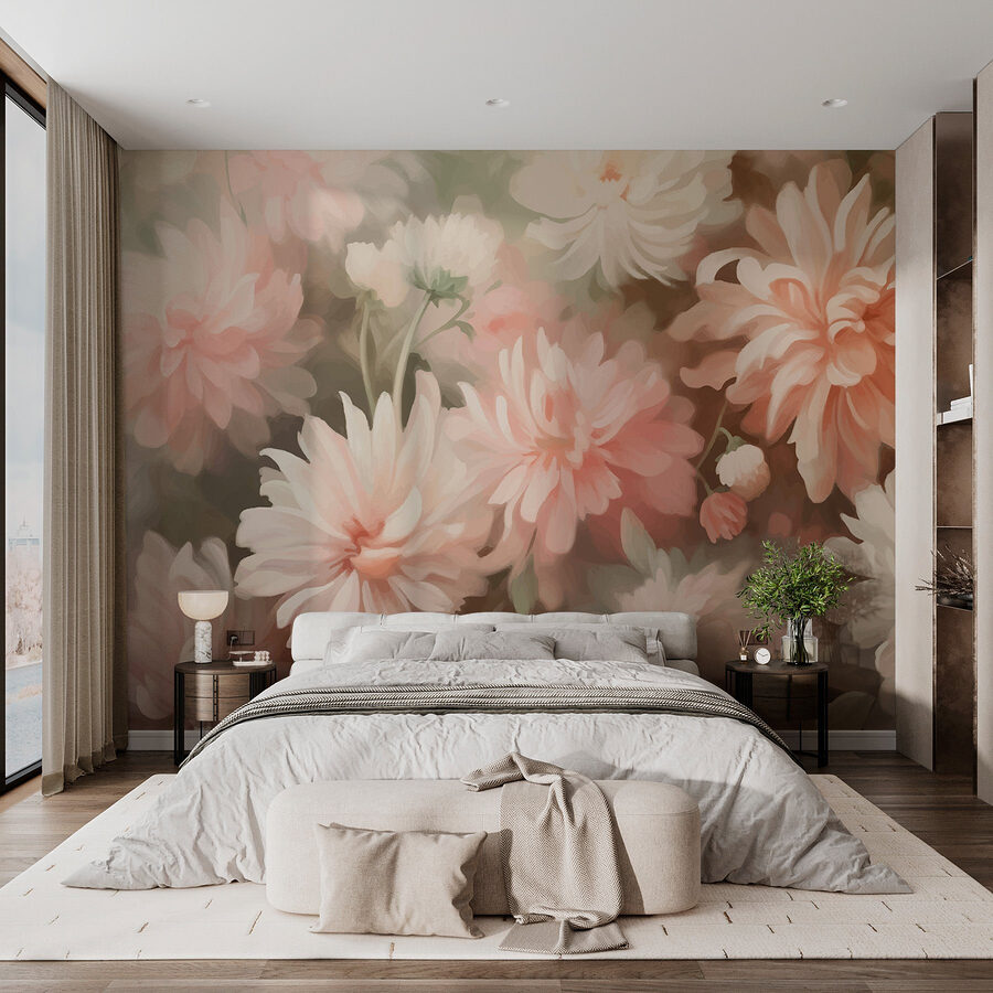 Fotobehang Close-up van bloemen - Afbeelding 3
