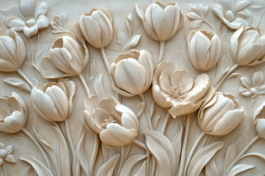 Groep witte bloemen Groep witte bloemen