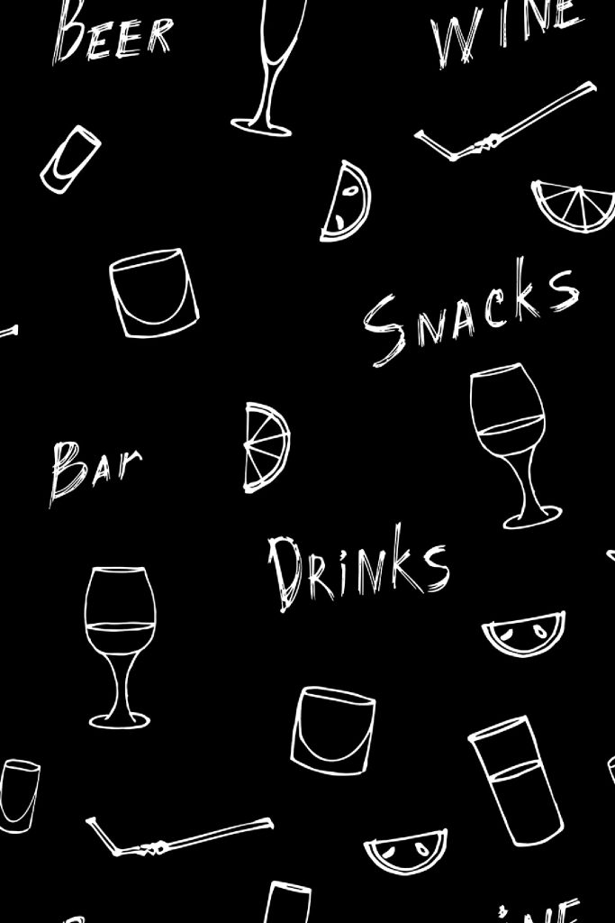 Black background with white text and glasses