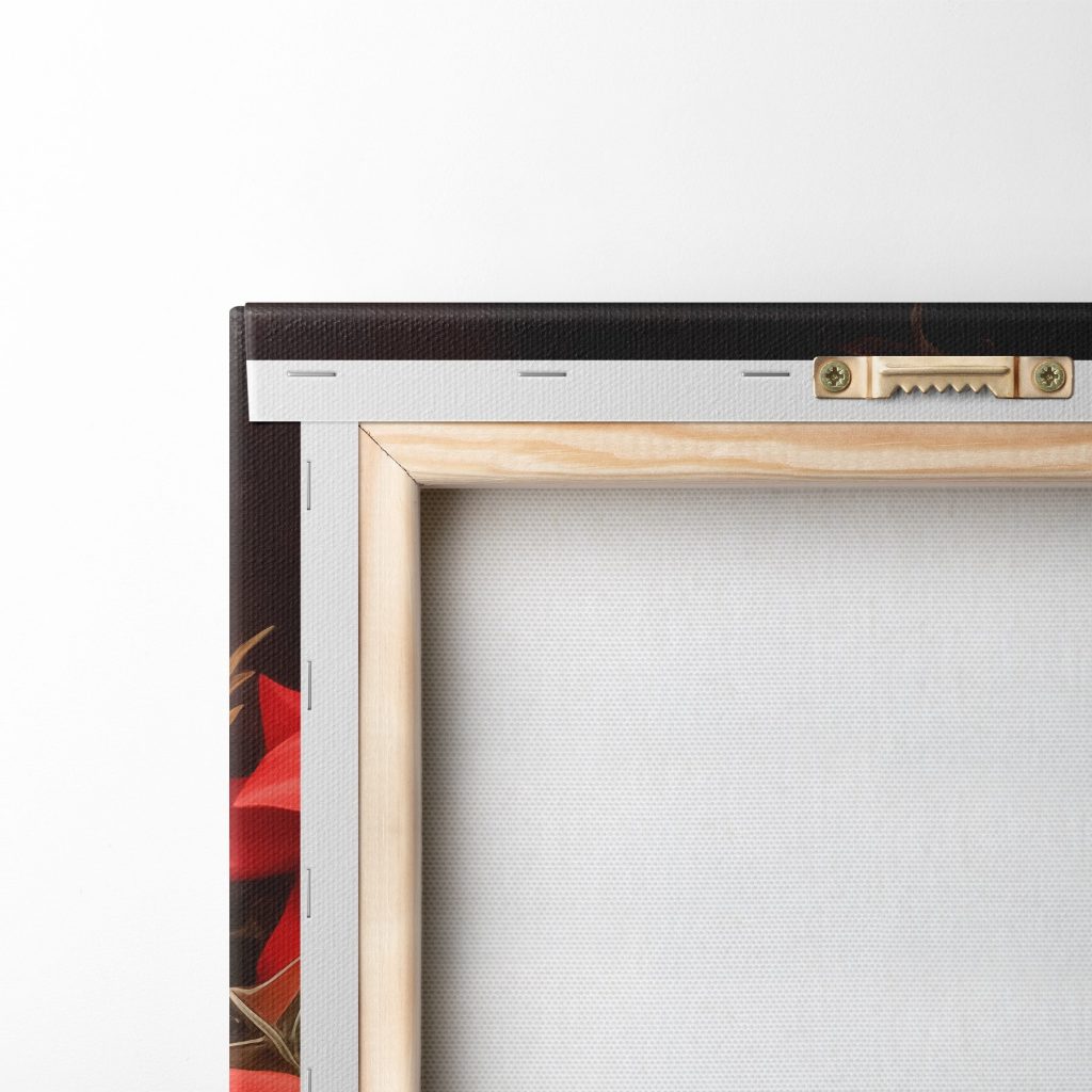 Painting of flowers and berries